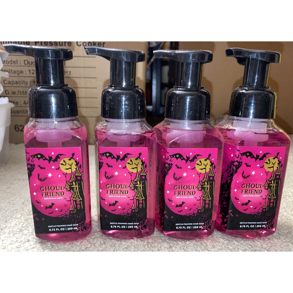4x GHOUL FRIEND‎ Gentle Foaming Soap 8.75 oz Bath & Body Works